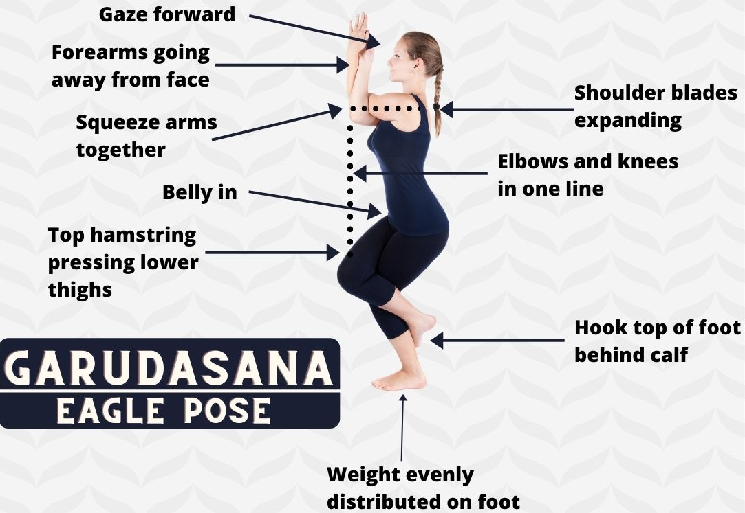 Eagle Pose (Garudasana)